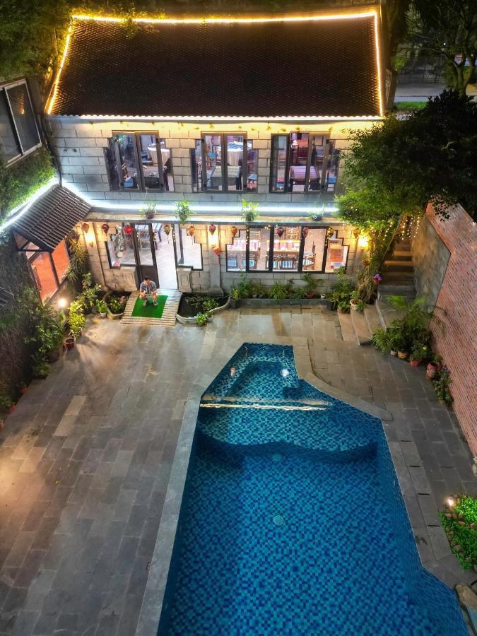 נין בין Camellia Eco Home &Tra My Restaurant מראה חיצוני תמונה