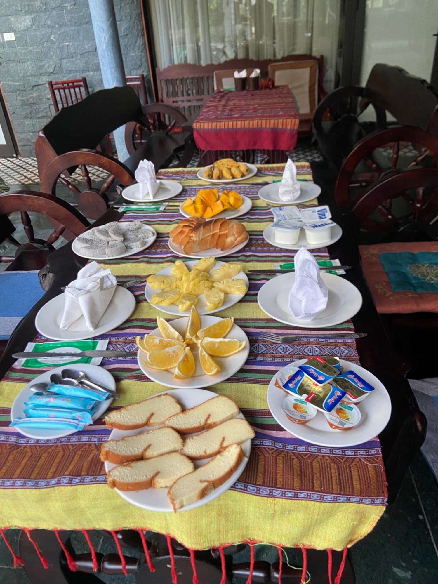 נין בין Camellia Eco Home &Tra My Restaurant מראה חיצוני תמונה